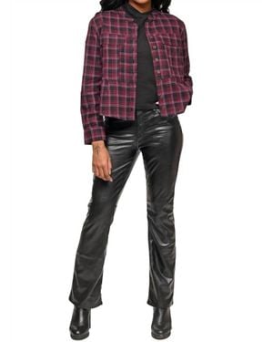 Tulip Clothing Jewel Long Sleeve Jacket - Red
