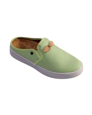 Spenco Andrey Sp1058Ree Round Toe Slip-On Slide Hawk1837 - Green