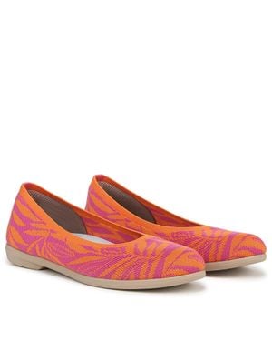 LifeStride Kit 2 J4215F1651 Ballet Flats Slip On Htat1866 - Red