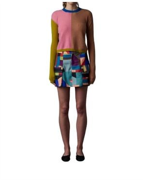 Le Superbe Mondrian Sweater - Black