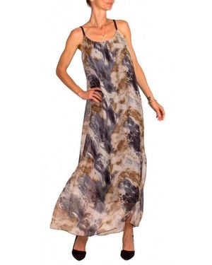 Gigi Moda Venus Spruzzo Maxi Dress - Black