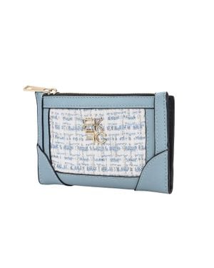 MKF Collection by Mia K Sonnet Wallet Bag Vegan Leather Handbag Purse By Mia K - Blue