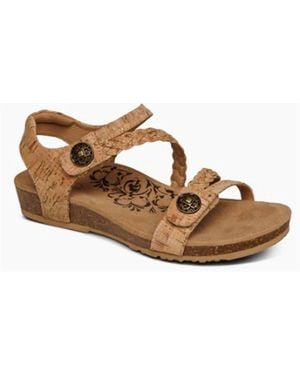 Aetrex Jillian Sandal - Black
