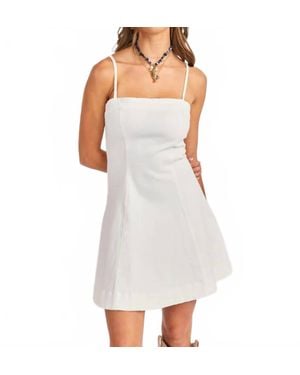 Sadie & Sage Clear Eyes Mini Dress - White