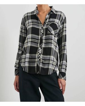 Rails Hunter Snap Button Shirt - Black