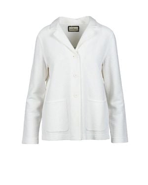 Bruno Manetti Soft Blazer - White