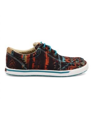 Twisted X Hooey Lace Loper Shoes - Black