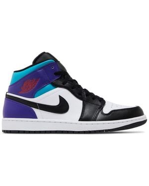 Nike Jordan 1 Mid Aqua - Black