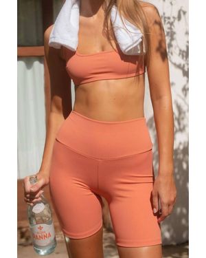 Montce Midi Bike Short - Orange