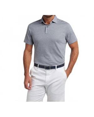 David Donahue Connery Polo - Blue