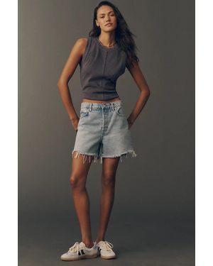 FRAME Everyday 100% Cotton Shorts - Gray