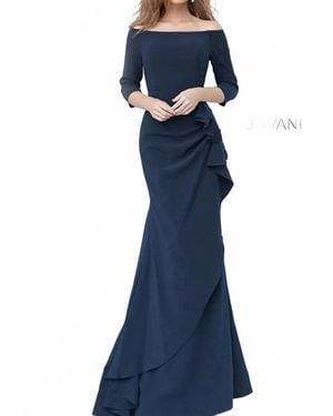 Jovani Mother Of The Bride Long Formal Gown - Blue