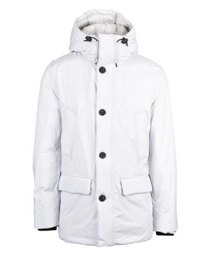 Woolrich Iconic Cloud Arctic Parka With Down Filling - White