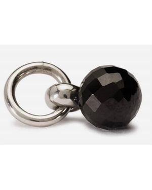Trollbeads Spinel Tassel Bead Charm - Black