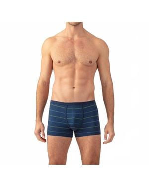 Ron Dorff Boxer Briefs With Fisherman Stripes - Blue