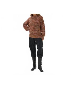 Maria Cher Wonder Flora Pullover - Black