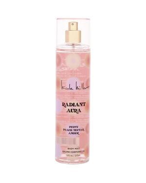 Nicole Miller 8 Oz Radiant Aura Body Mist Spray For - Pink
