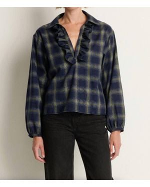 Nation Ltd Beckett Blouse - Blue