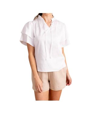 S'Edge Sally Top - White