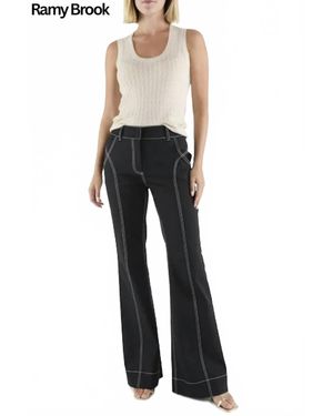 Ramy Brook Daphnie Flare Leg Pant - Black