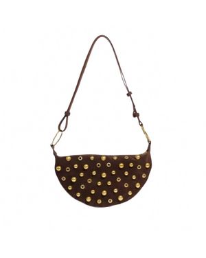 Accessory Concierge Maeve Studded Bag - Brown
