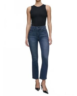 DL1961 Bridget Boot High Rise Instasculpt Crop Jeans - Blue