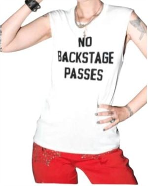 Replica Los Angeles Backstage Muscle Tee - White