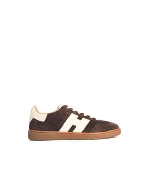Hogan 'Cool' Suede Sneakers - Black