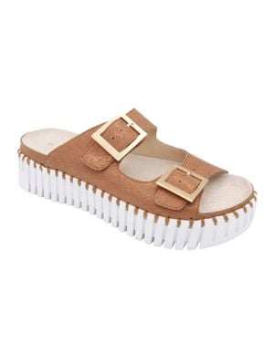 Ilse Jacobsen Tulip Platform Sandal - White