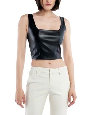 LBLC The Label Benny Bustier Top - Black