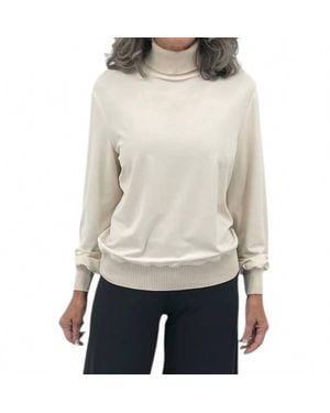 Iris Setlakwe Turtleneck Top - White