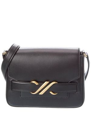 Proenza Schouler Box Leather Crossbody - Gray