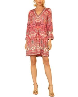 Hale Bob Kairi Mini Dress - Red