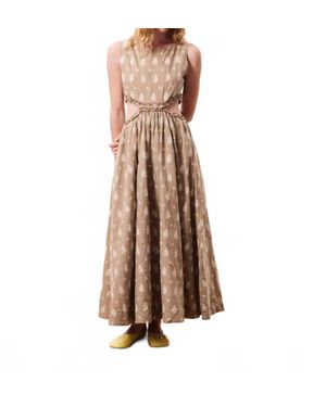 FRNCH Stellaria Maxi Dress - Natural