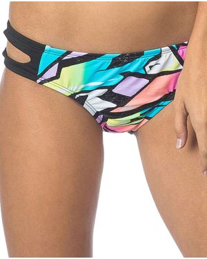 The Bikini Lab Keyhole Hipster Bikini Bottom - Blue