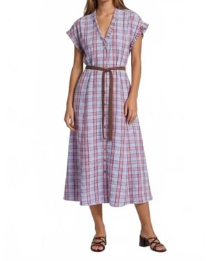 Xirena Dixie Midi Dress - Purple