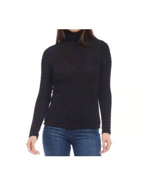 Karen Kane Brynce Relaxed Neck Top - Blue