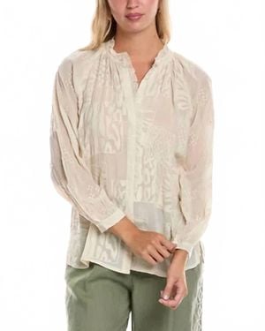 Johnny Was Jaga Molli Blouse - Natural