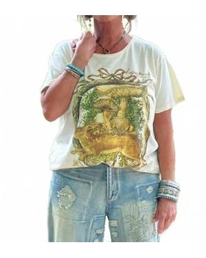 Jaded Gypsy Moon Dance Top - White