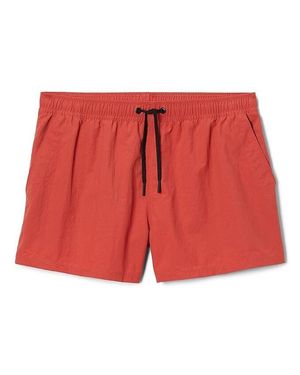 Mountain Hardwear Stryder Shorts Drawstring Waist Erk1287 - Red