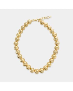 OMG BLINGS Sphere Necklace - Metallic
