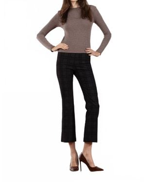 Avenue Montaigne Leo Flare Cut Pants - Gray