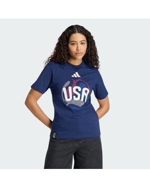 adidas Fifa World Cup 26 Usa T-Shirt - Blue
