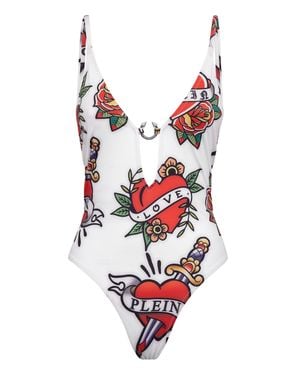 Philipp Plein Monokini Love - Red