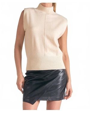 Elan Chelcie Sleeveless Sweater - Blue