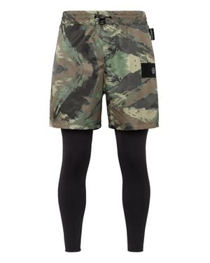 Philipp Plein Running Pants - Green
