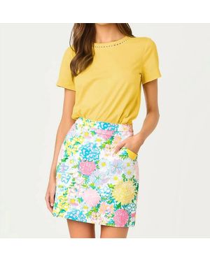 Lilly Pulitzer Colman Mini Skirt - Yellow