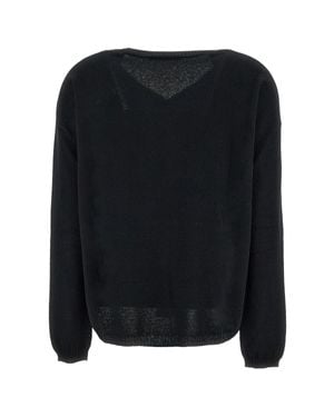Stefano Mortari Classic Knitted Sweater With Versatile Design - Black