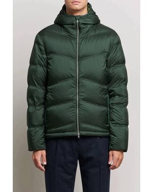 Orlebar Brown Karoo Quilted Hooded Jacket - Green