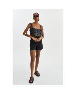 Lamarque Finley Multi-Circle Top - Black